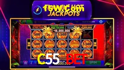 Biblioteca de slots populares na C55 Bet